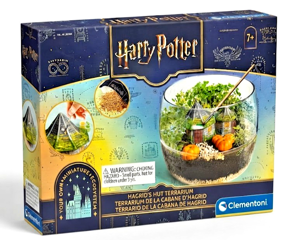 New Harry Potter Hagrid’s Hut Terrarium Kit by Clementoni - DIY Science Craft